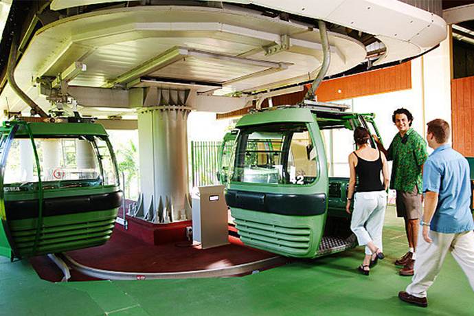 凯恩斯雨林缆车乘车体验