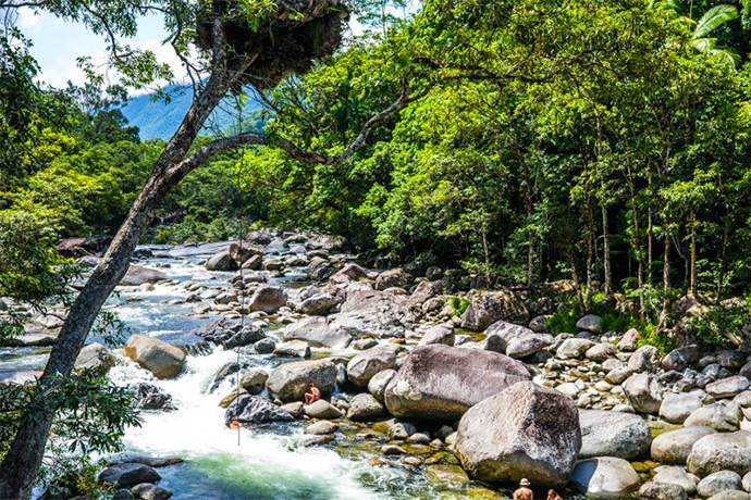 澳大利亚凯恩斯2日游·*单程观景缆车+库兰达热带雨林+土著文化表演+水陆两用战车+棕榈湾+丹翠雨林+茅斯曼峡谷+道格拉斯港