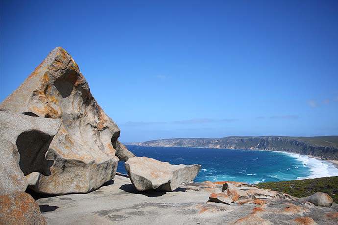 阿德莱德佛林德斯国家公园神奇石头