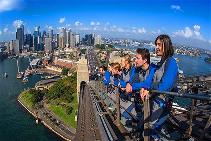 悉尼海港大桥远眺