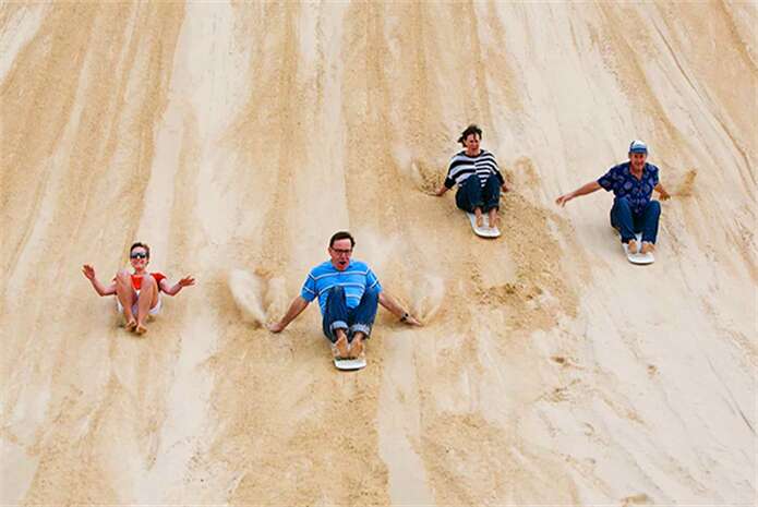 悉尼史蒂芬港滑沙体验