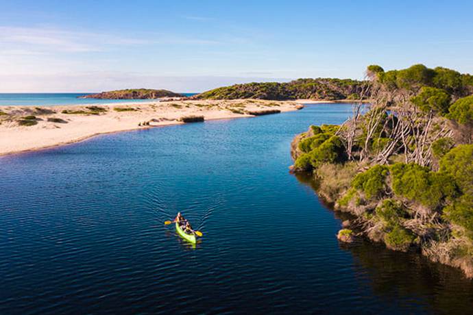 悉尼皇家园林湖面泛舟