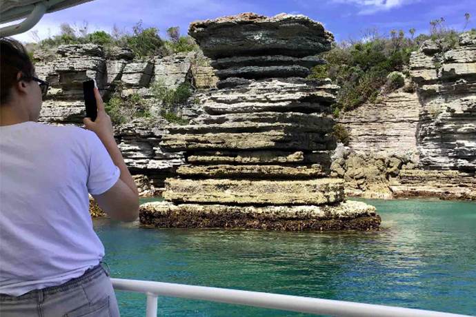 悉尼杰维斯湾看岩石