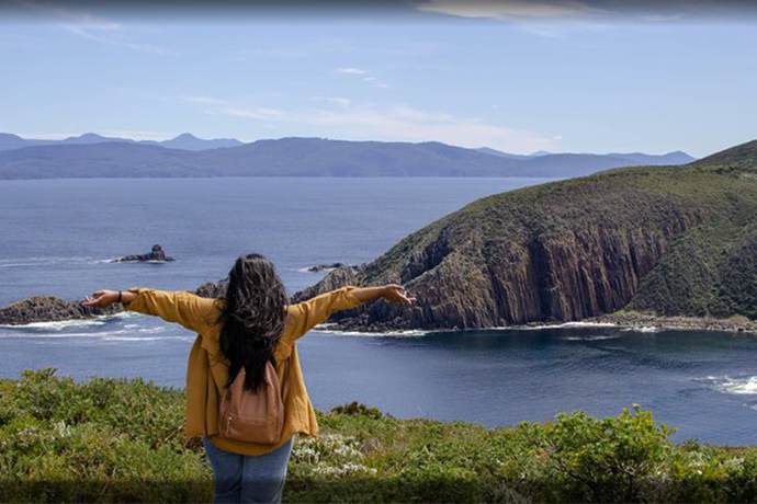 塔州布鲁尼岛全景