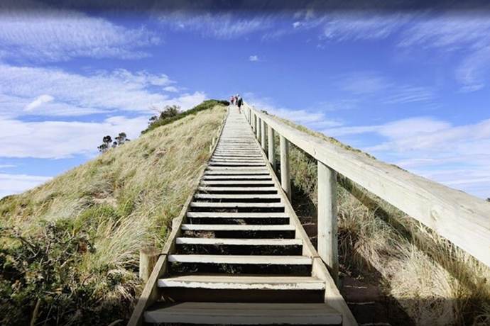 塔州布鲁尼岛登高