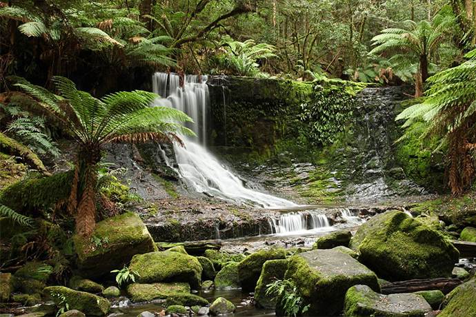塔州马蹄瀑布全景
